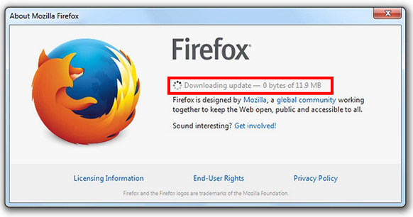 Actualizar Mozilla Firefox paso 2