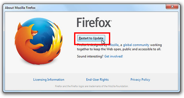 Actualizar Mozilla Firefox paso 3